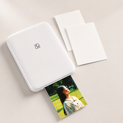 Mini ZINK Photo Sticker Printer – Print, Peel & Stick Anywhere
