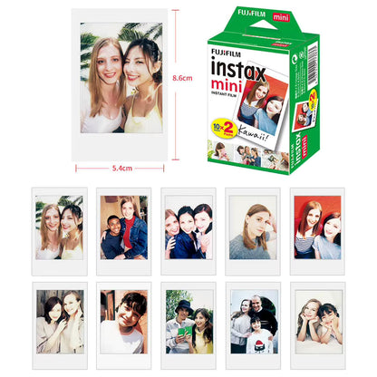 Instax Mini Instant Film – 20 Photos for Fujifilm Cameras