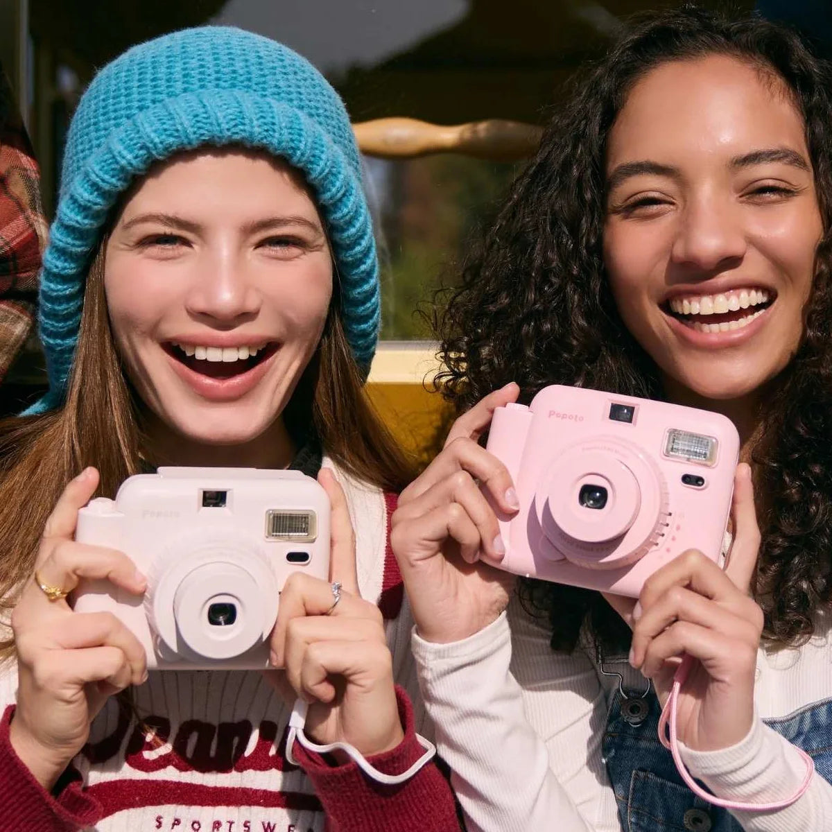 Popoto Macaron Instant Camera — Uses Fujifilm Instax Mini Film